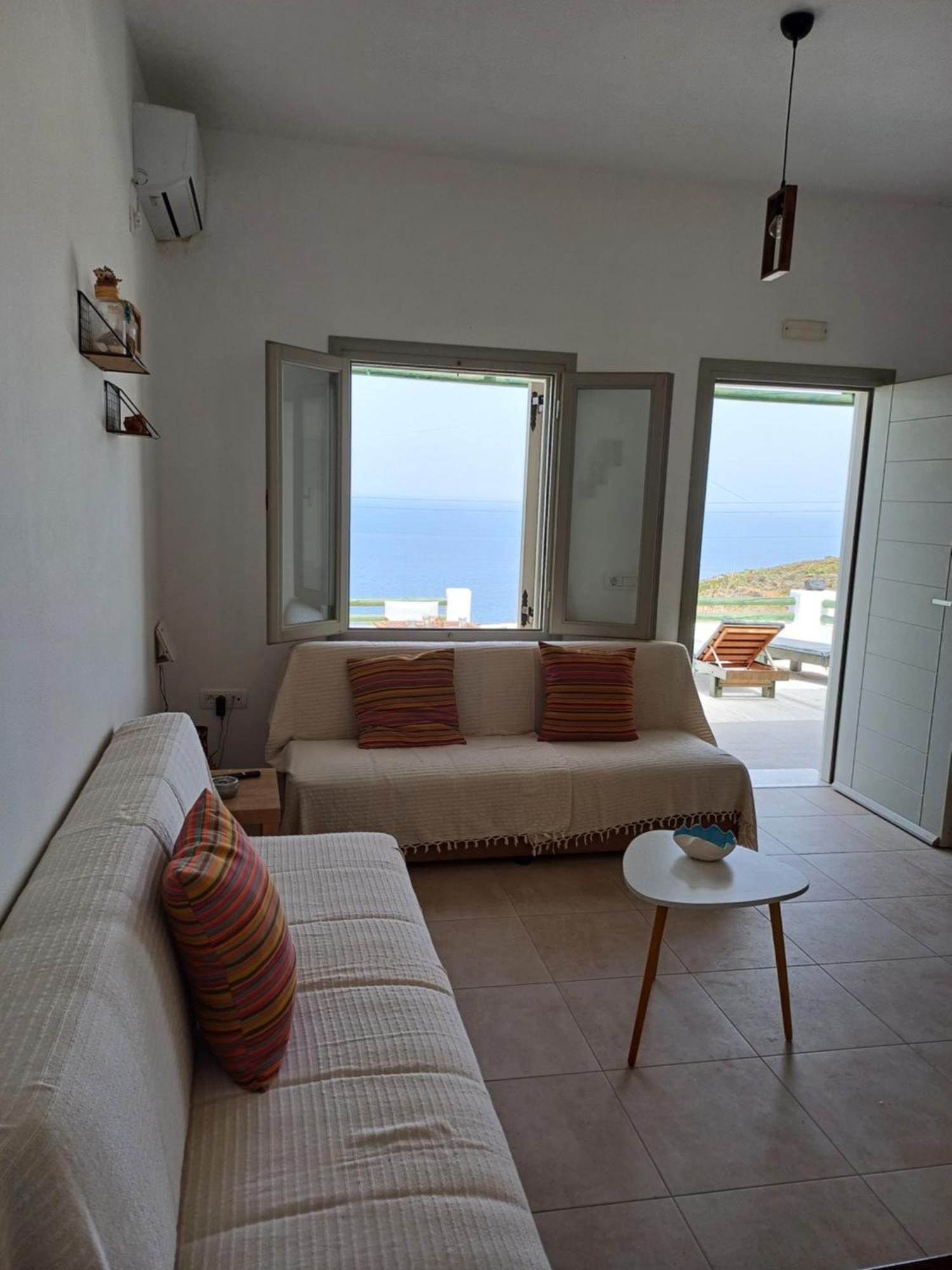'Irene' Cycladic House With Sunrise And Sea View! Villa Foinikia  Luaran gambar