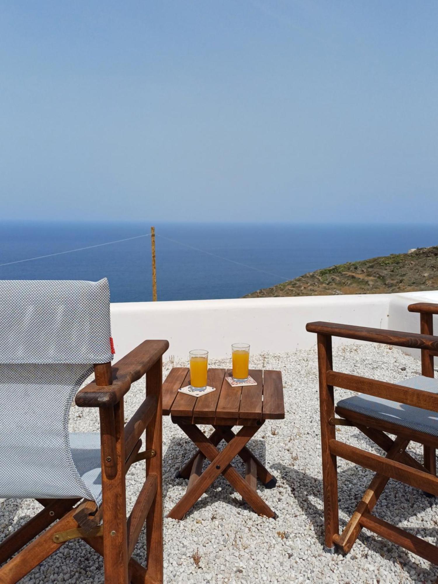 'Irene' Cycladic House With Sunrise And Sea View! Villa Foinikia  Luaran gambar