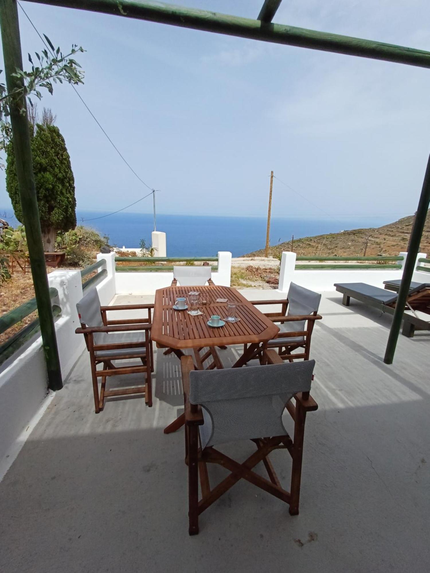 'Irene' Cycladic House With Sunrise And Sea View! Villa Foinikia  Luaran gambar