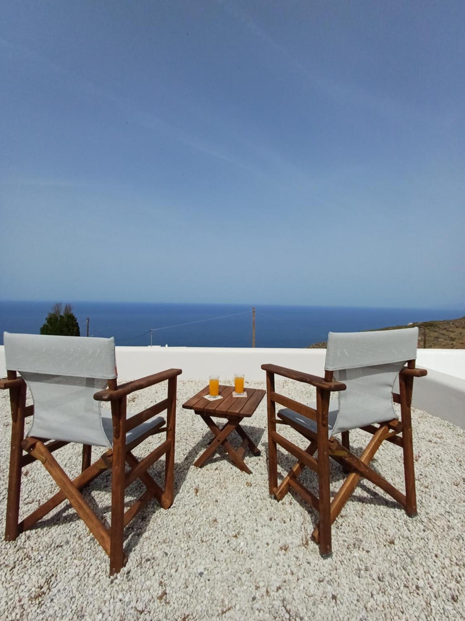 'Irene' Cycladic House With Sunrise And Sea View! Villa Foinikia  Luaran gambar